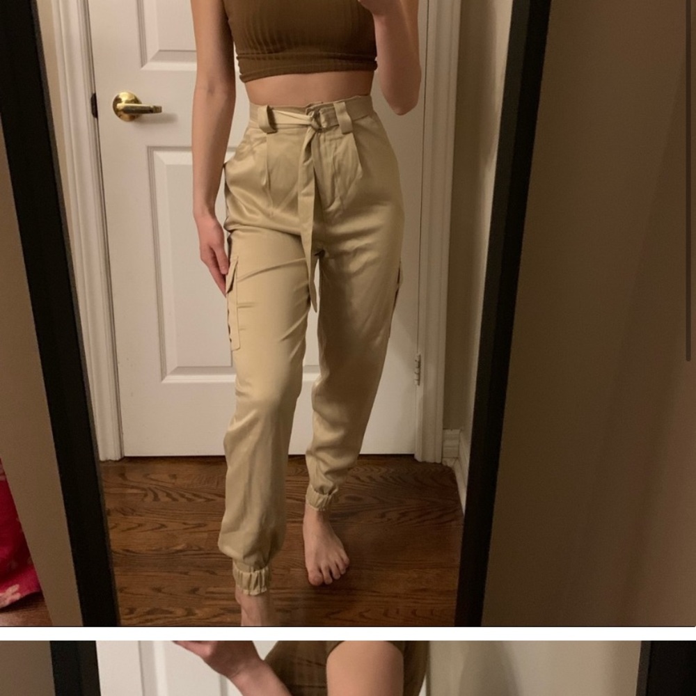 Beige pants